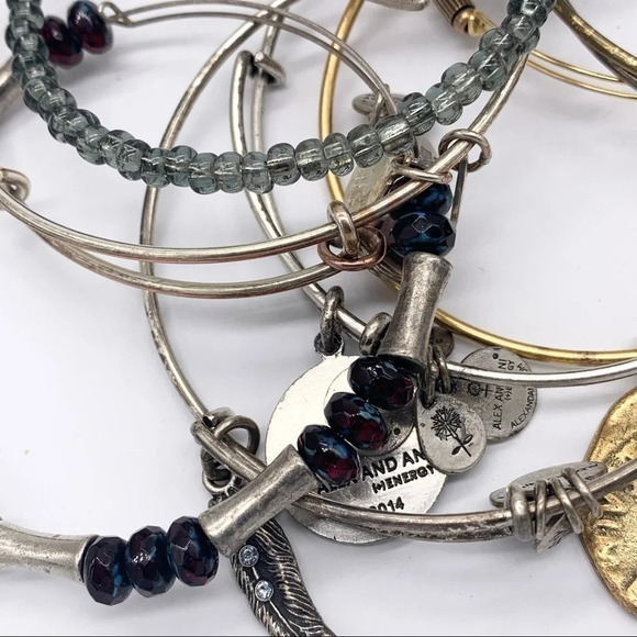 Alex and Ani Lot 16 Bracelets - Picture 4 of 9